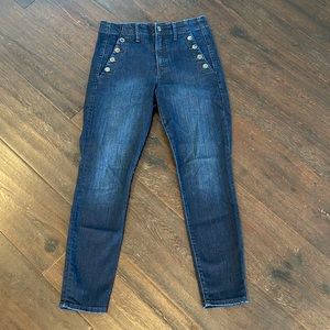 Gap sailor style blue jeans